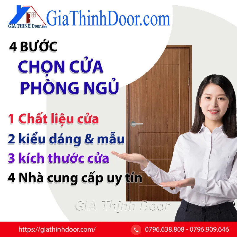 chọn cửa phòng ngủ