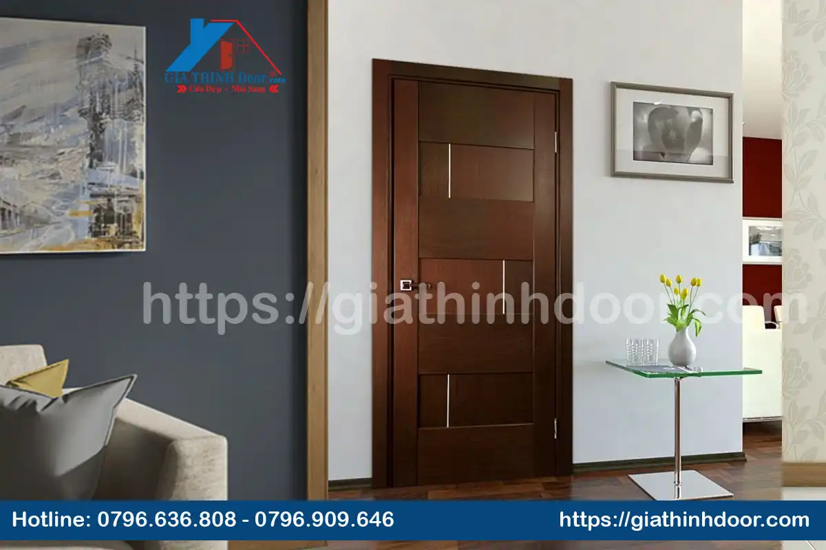 cửa gỗ phòng ngủ đẹp