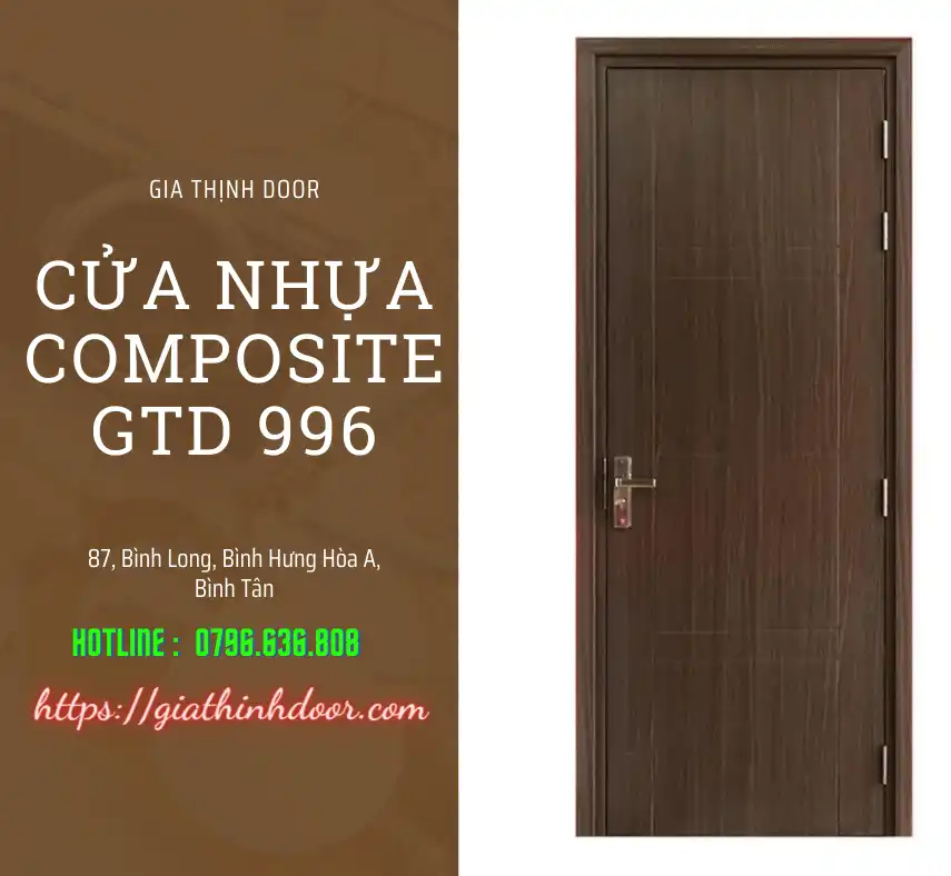 cửa nhựa Composite GTD 996