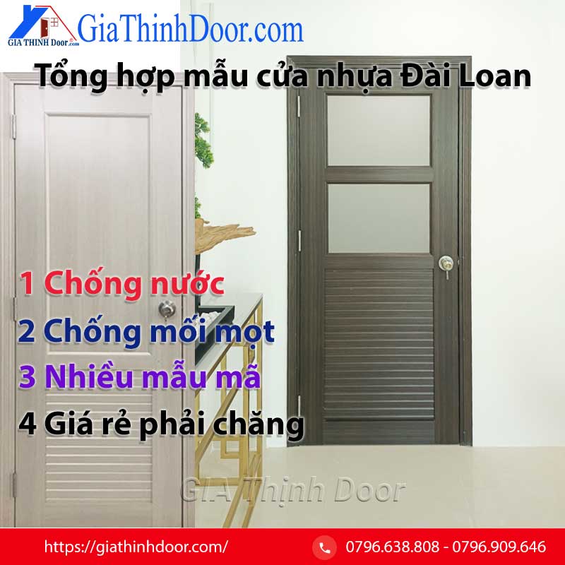 cửa nhựa đài loan giá rẻ